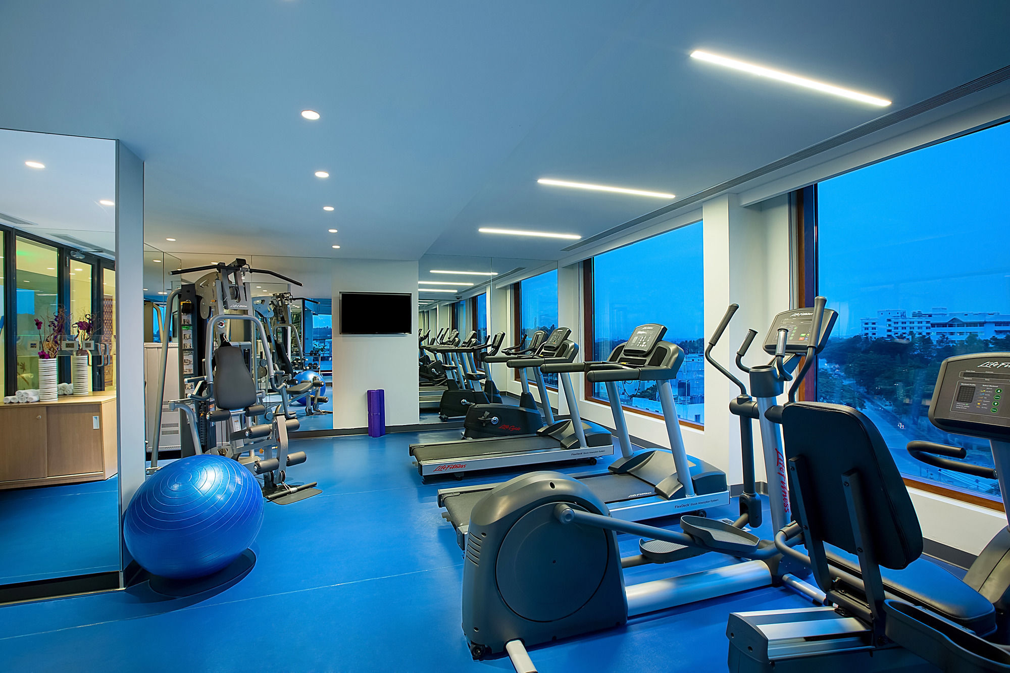 Grand Mercure Mysore - An Accor Brand Exterior foto The gym at the hotel